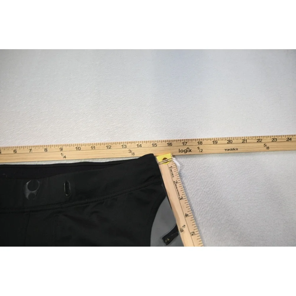 Hylete Training Gym Shorts Mens Small Black Grey Board Athletic‎ Excellent